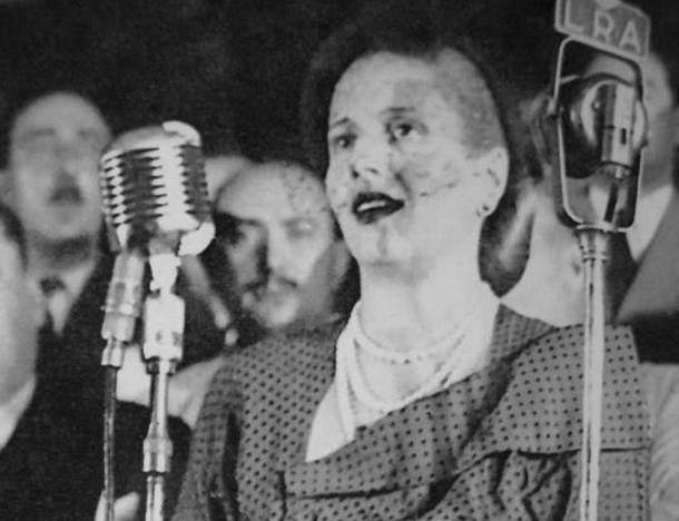 Eva Peron (Wikimedia)