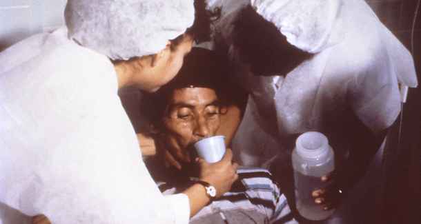 Nurses Rehydrate a Dehydrated Patient