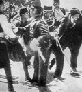 Gabro Princip just arrested by police